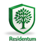 logo residentum 3d final